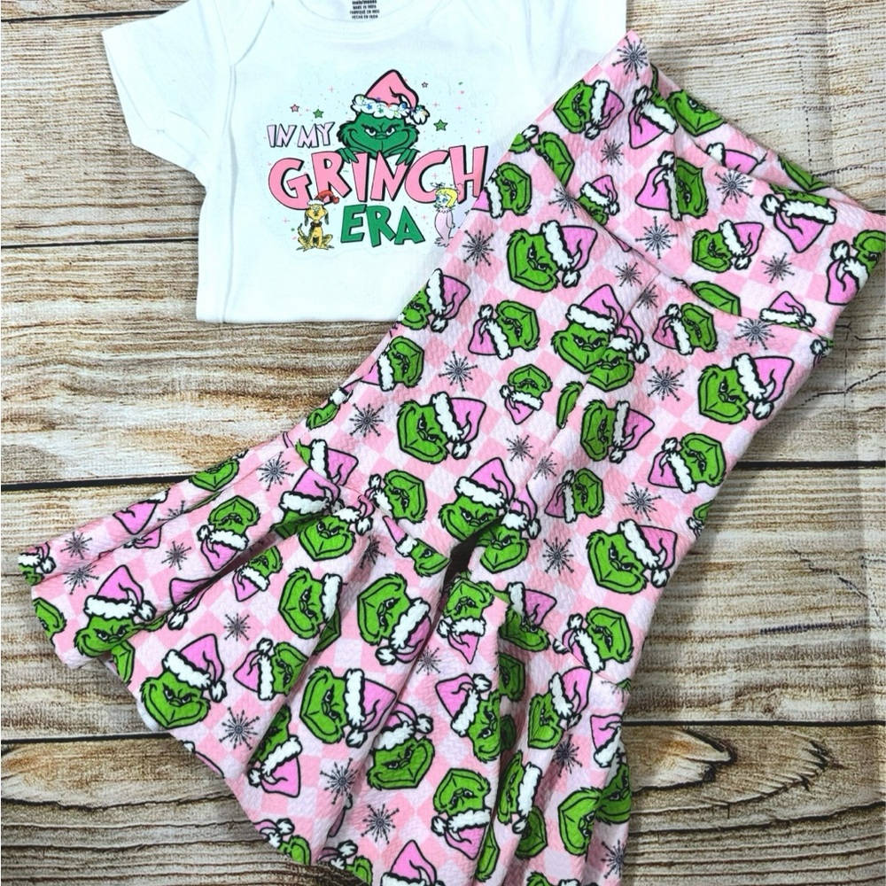 In My Grinch Era Bell Bottom Set